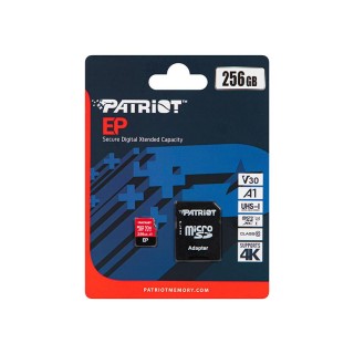 Внешние устройства хранения данных // USB Flash Памяти // 66-317# Karta microsdxc 256gb+adapter sd patriot
