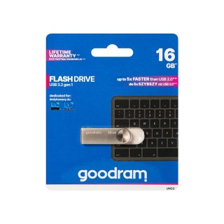 Ulkoiset tietovälineet // USB-muistitikut // 66-320# Pendrive  16gb goodram uno3 usb3.2