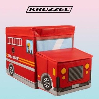 Produktai namams ir sodui // Žaislai // Skrzynia/ kufer na zabawki- straż Kruzzel 22489