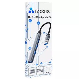 Laptops, notebooks, accessories // Laptops Accessories // HUB USB- 1 port 3.0 + 3 porty 2.0 Izoxis 23316