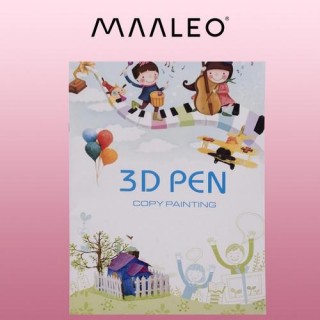 Laptops, notebooks, accessories // Laptops Accessories // Książka z szablonami do długopisu 3D Maaleo 22734