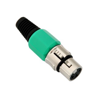 Savienojumi // Different Audio, Video, Data connection plug and sockets // 1429# Gniazdo mikrofonowe xlr 3p na kabel