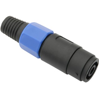 Liittimet // Different Audio, Video, Data connection plug and sockets // 5542#                Gniazdo speakon (spikon) na kabel