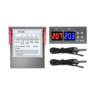 LAN Data Network // Testers and measuring equipment // Termostat 230V STC-3008 E6246