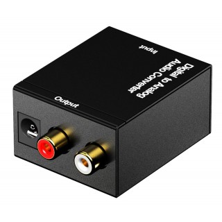 Кабель коаксиальный // Соединители, аксессуары и инструменты для коаксиальных кабелей // AK319 Audio konwerter spdif + kabel opt