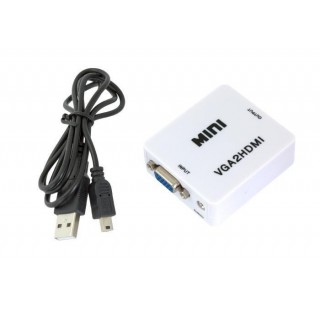 Кабель коаксиальный // Соединители, аксессуары и инструменты для коаксиальных кабелей // HD36 Konwerter VGA - HDMI/Audio