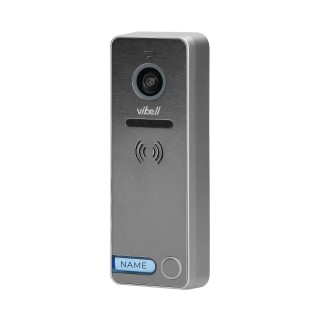 Doorpfones | Door Bels // Video doorphones HD // Wideo kaseta 1-rodzinna z kamerą szerokokątną, kolor, wandaloodporna, diody LED, do zastosowania w systemach VIBELL