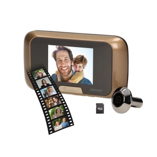 Video-Fonolukod  | Door Bels // Video-Fonolukod HD // Elektroniczny wizjer do drzwi 3,2" z funkcją nagrywania na kartę Micro SD, bateryjny