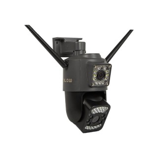 Videonovērošanas kameru sistēmas // Autonomās WI-Fi | 4G un akumulatoru videonovērošanas kameras // 78-788# Kamera blow wifi ptz 2mp+2mp h-332-b dwuobiektywowa obrotowa