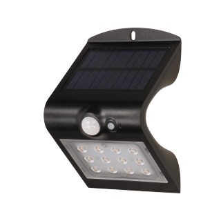 LED Lighting // New Arrival // Lampa ogrodowa, solarna SILOE LED, czarna