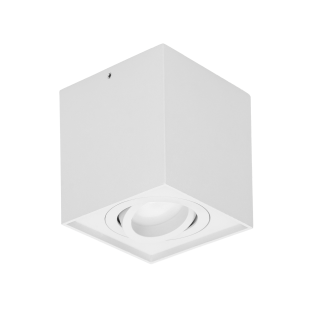 LED Lighting // New Arrival // CAROLIN DLS GU10 downlight max 35W, IP20, kwadrat, biały