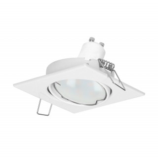 Apgaismojums LED // New Arrival // SUTRI SM ramka dekoracyjna oprawy punktowej, MR16/GU10 max 50W, kwadrat, regulowana, biała
