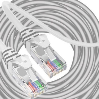 Koaksiālo kabeļi 75 Ohm, 50 Ohm un Televīzijas aksesuāri // Konektori, aksesuāri un instrumenti koaksiālajiem kabeļiem // Kabel sieciowy LAN 30m Izoxis 22532