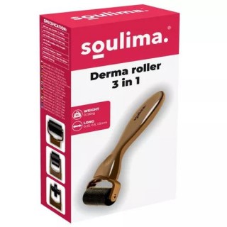 Skaistumkopšanas un personiskās higiēnas produkti // Personīgās higiēnas produkti // Derma roller 3w1  0,25/0,5/1,5mm Soulima 22846