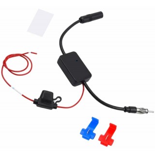 Car and Motorcycle Products, Audio, Navigation, CB Radio // Car Electronics Components : Installation Cables : Fuses : Connectors // AG783 Wzmacniacz sygnału radiowego fm am