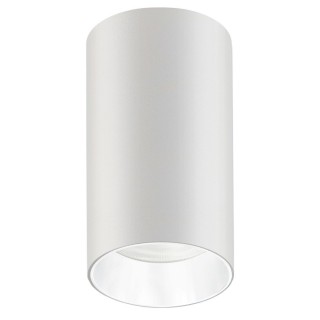 LED Lighting // New Arrival // Oprawa natynkowa / tuba Maclean, punktowa, okrągła, aluminiowa, GU10, 55x100mm, kolor biały, MCE458 W/W