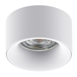 Apgaismojums LED // New Arrival // Oprawa podtynkowa / tuba Maclean, punktowa, okrągła, aluminiowa, GU5.3, 70x40mm, kolor biały, MCE457 W/W