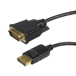 Koaksiaalvõrgud // HDMI, DVI, AUDIO ühenduskaablid ja tarvikud // Kabel Display, Port (DP) - DVI Maclean, 4K/30Hz, 1.8m, MCTV-715