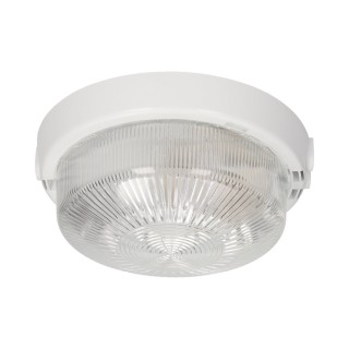 LED apšvietimas // New Arrival // 8080T-RIVA, oprawa oświetleniowa, 100W, E27, IP44, klosz szklany przeźroczysty, dławice