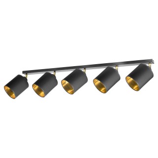 Apgaismojums LED // New Arrival // BATI oprawa ścienno-sufitowa, moc max. 5x60W, E27, czarna