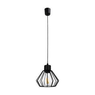 LED Lighting // New Arrival // PINO lampa wisząca, moc max. 1x60W, E27, czarna