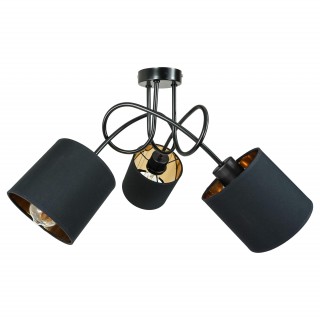 Apgaismojums LED // New Arrival // VIGO lampa wisząca moc max. 3x60W, E27, czarna