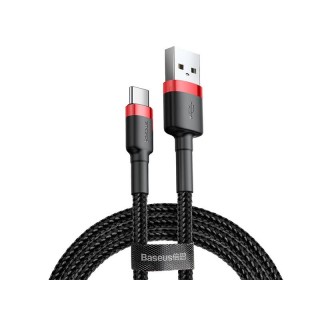 Matkapuhelimet ja tarvikkeet // Latauslaitteet // BASEUS Kabel USB Type C 0,5m (CATKLF-A91) Black+Red