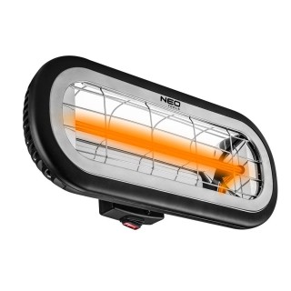 Климатические устройства // Обогреватели // Promiennik 2000W, IP65, element grzejny low glare amber lamp