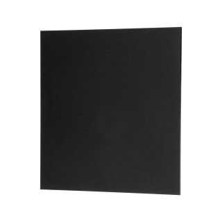 Elektromateriāli // Ventilators Vannas Izstabai | Virtuvei // Panel plexi, Uniwersalny, kolor czarny mat