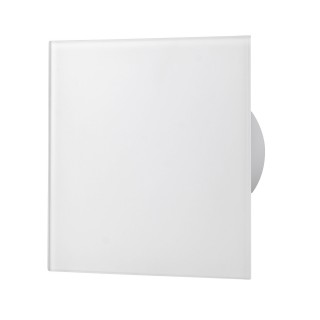 Electric Materials // Fan for Bathroom | For the kitchen | Extractor fans // Panel szklany do wentylatorów i kratek, kolor biały mat