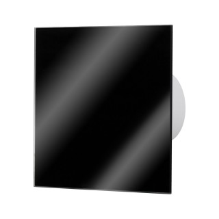 Electric Materials // Fan for Bathroom | For the kitchen | Extractor fans // Panel szklany do wentylatorów i kratek, kolor czarny połysk