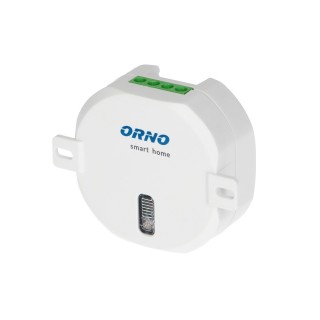 Elektromateriāli // Izpārdošana // Przekaźnik podtynkowy (dopuszkowy) ORNO Smart Home sterowany bezprzewodowo, z odbiornikiem radiowym, obciążenie 1000W