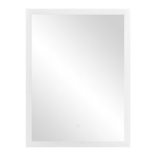 Interjera Gaismekļi | Dizaina Gaismas // Sienas un spoguļu gaismekļi // Lustro prostokątne pionowe LED 60x80 cm (z wbudowanym włącznikiem, bez marginesu, 4000K)
