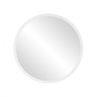 Interjera Gaismekļi | Dizaina Gaismas // Sienas un spoguļu gaismekļi // Okrągłe lustro LED fi 70 cm (z wbudowanym włącznikiem, bez marginesu, 4000K)