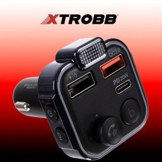 Auto un Moto preces, Auto Audio, Navigācija, CB Radio // Auto preces // Transmiter/ ładowarka bluetooth FM Xtrobb 22355