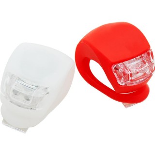 Sporto ir aktyvaus poilsio // Sport Equipment // 71-437# Lampki rowerowe led przód-tył 3 tryby świecenia