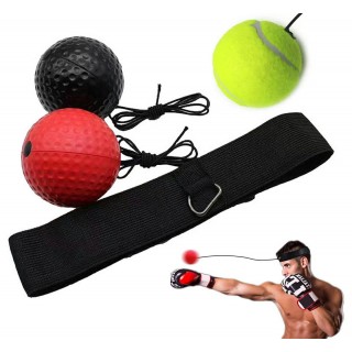 Sporto ir aktyvaus poilsio // Sport Equipment // FT41 3x piłka refleksowa fight ball