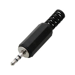 Ühendused // Different Audio, Video, Data connection plug and sockets // 1175# Wtyk jack 2,5 stereo