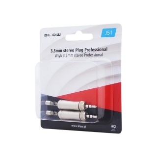 Connectors // Different Audio, Video, Data connection plug and sockets // 93-365# Wtyk jack 3,5 st j51 professional