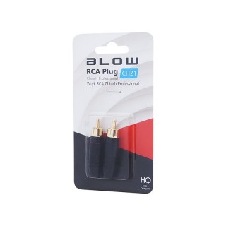 Разъeмы // Different Audio, Video, Data connection plug and sockets // 93-552# Wtyk rca cinch ch21 professional śr.6mm
