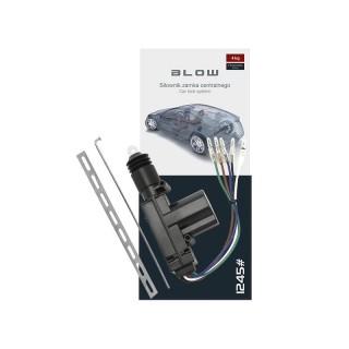 Car and Motorcycle Products, Audio, Navigation, CB Radio // Car Electronics Components : Installation Cables : Fuses : Connectors // 1245# Siłownik 5-przewodowy+osprzęt blister 4kg