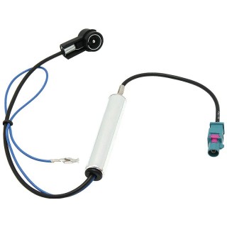 Car and Motorcycle Products, Audio, Navigation, CB Radio // ISO connectors and cables for the car radio // 0004#                Samochodowy separator antenowy fakra-iso