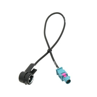 Auto un Moto preces, Auto Audio, Navigācija, CB Radio // ISO connectors and cables for the car radio // 0426# Samochodowy adapter antenowyvwgolf5-iso +kabel