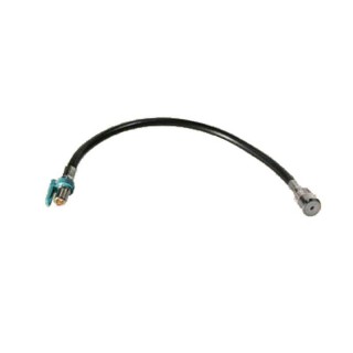 Car and Motorcycle Products, Audio, Navigation, CB Radio // ISO connectors and cables for the car radio // 0554#                Samochodowy adapter antenowy fakraradio-iso
