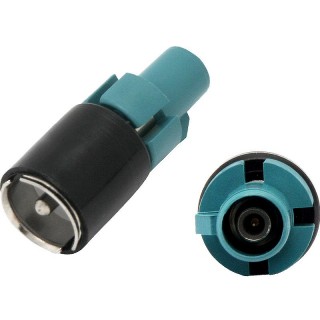 Car and Motorcycle Products, Audio, Navigation, CB Radio // ISO connectors and cables for the car radio // 0728#                Samochodowy adapter antenowyvw golf5-iso
