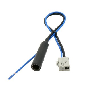 Car and Motorcycle Products, Audio, Navigation, CB Radio // ISO connectors and cables for the car radio // 0800# Samochodowy adapter antenowy honda radio-din 20cm