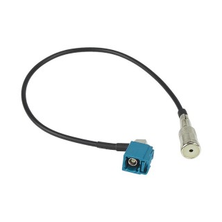 Car and Motorcycle Products, Audio, Navigation, CB Radio // ISO connectors and cables for the car radio // 0870# Samochodowy adapter antenowy vw rns2 i mfd2