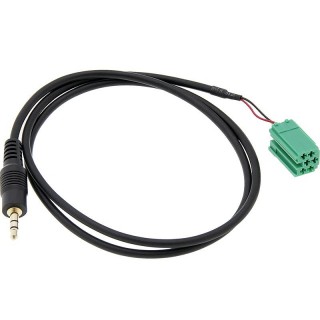 Car and Motorcycle Products, Audio, Navigation, CB Radio // ISO connectors and cables for the car radio // 0340#                Samochodowe wejście aux in do renault - jack 3.5