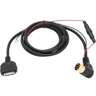 Car and Motorcycle Products, Audio, Navigation, CB Radio // ISO connectors and cables for the car radio // 0696#                Samochodowe wejście aux do ipod-alpine m-bus