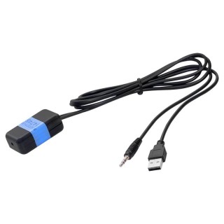 Car and Motorcycle Products, Audio, Navigation, CB Radio // ISO connectors and cables for the car radio // 3748# Samodowy adapter bluetooth usb jack3,5-aux in